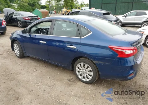 2017 Nissan Sentra S z USA, uszkodzony, nr VIN 3N1AB7AP8HY254160